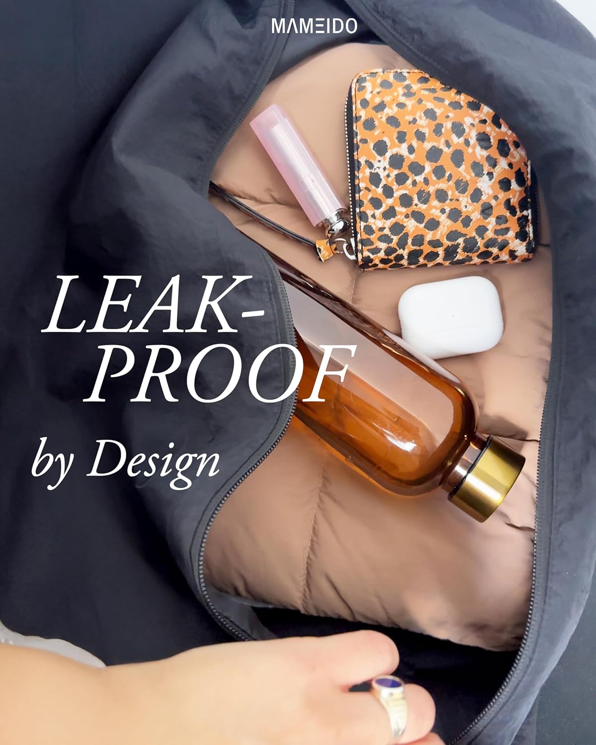 Thumbnail 3 de MAMEIDO Gourde 1,5 l avec marqueur de temps, plastique Tritan sans BPA, étanche (Frosted White)