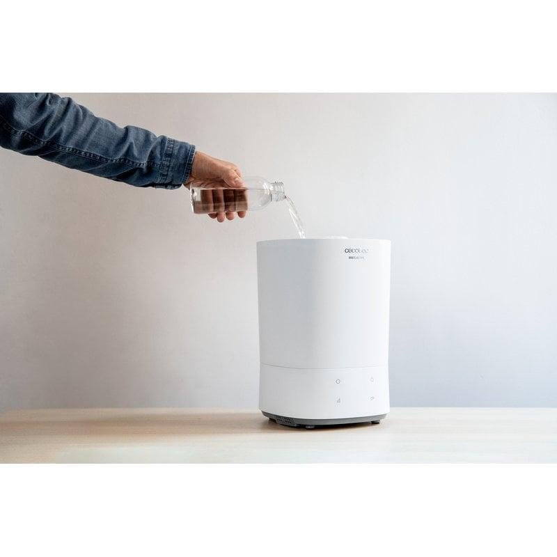 Detalle 2 de Cecotec BreezeCare 3000 humidificador inteligente con higrostato y modo noche ultrasilencioso