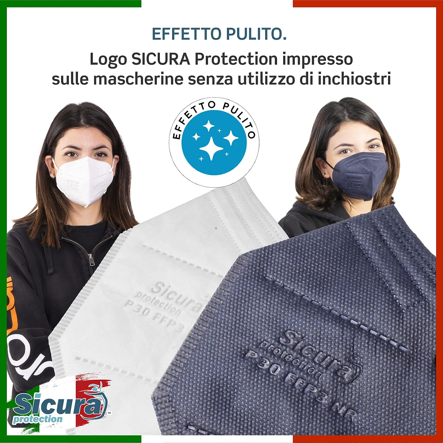 Detalle de Mascherine FFP3 certificate 25 pezzi
