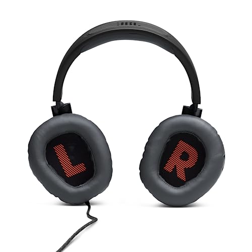 Detalle de JBL Quantum 100 – Casque gaming filaire à micro détachable, léger et confortable
