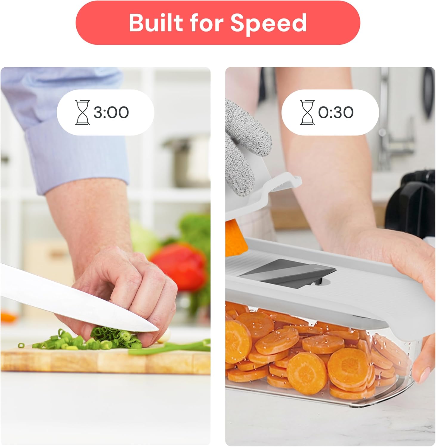 Detalle de Fullstar Pro FUL-FGS-M007-01-AA1US 11-in-1 Mandoline Slicer, White