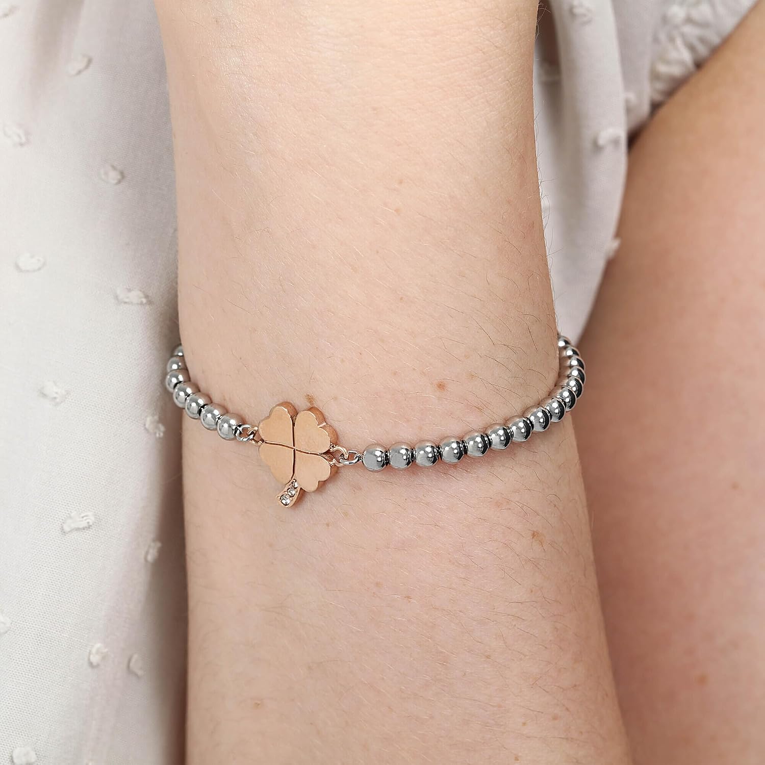 Detalle 2 de Morellato Maia Bracciale Donna in Acciaio, Cristalli, SAUY15