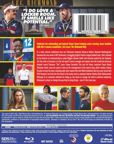 Detalle 1 de Ted Lasso: The Richmond Way (Blu-ray) by Warner Bros