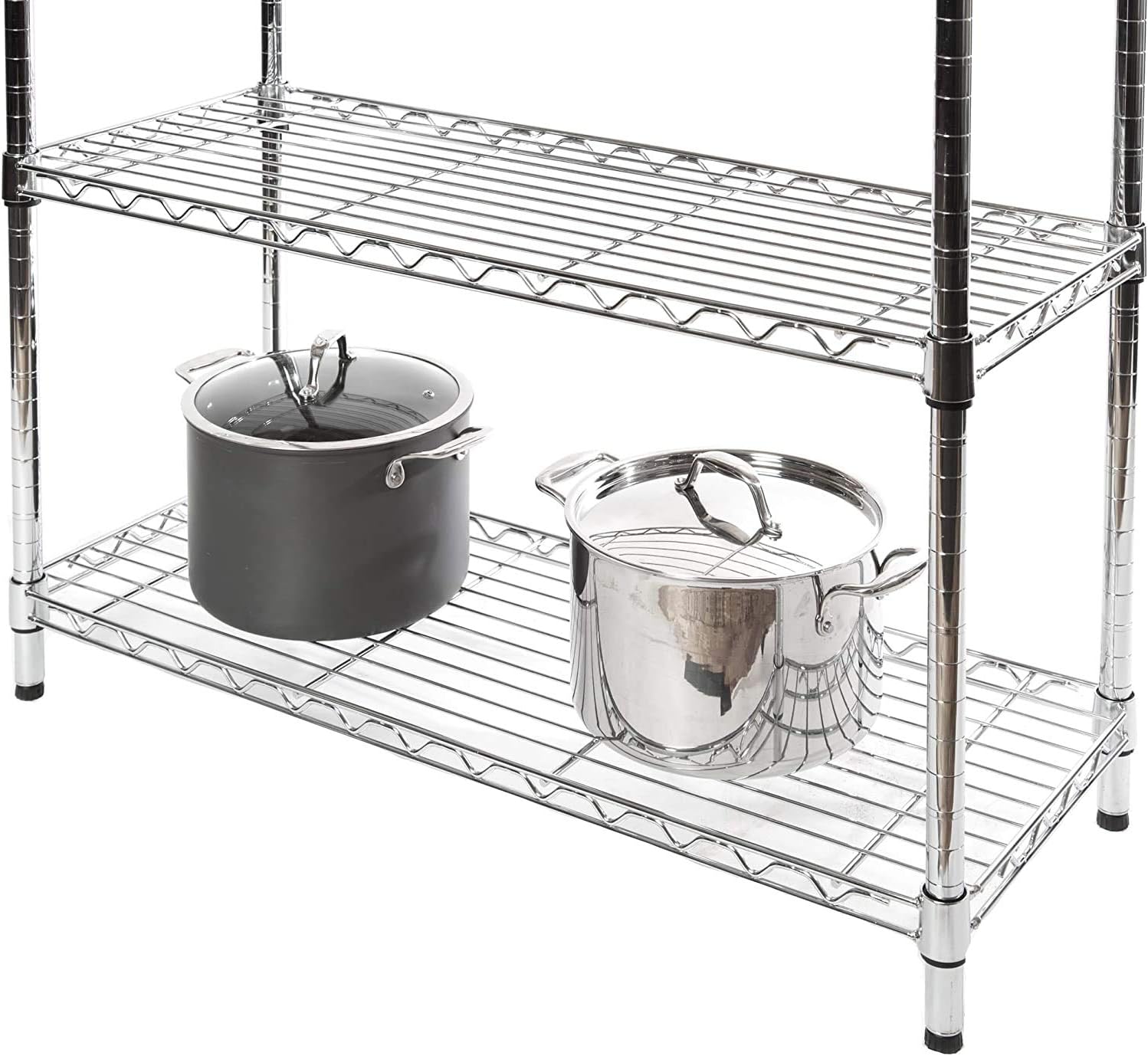 Thumbnail 2 de Seville Classics Rack de Cocina en Zinc, 35,6 x 91,4 cm 🍽