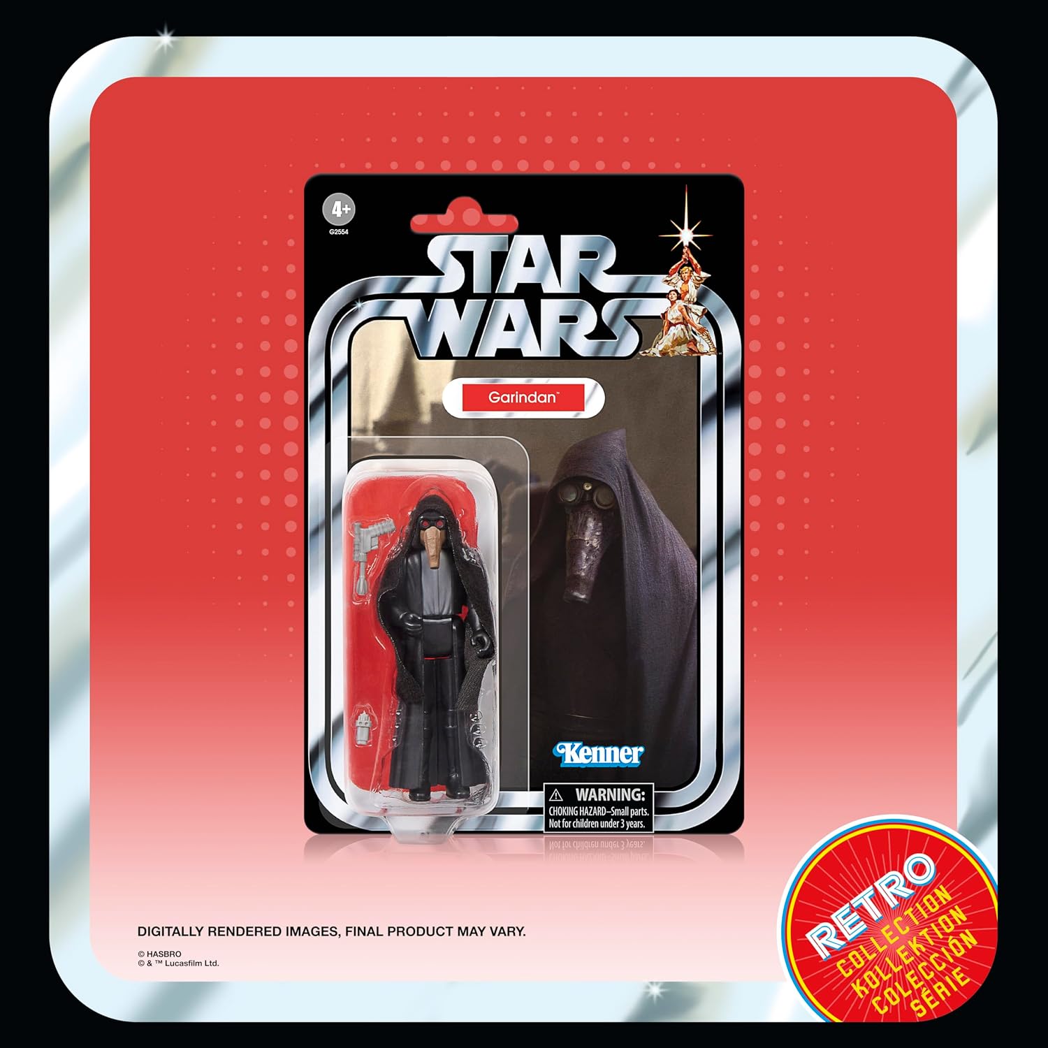 Detalle de ハズブロ STAR WARS レトロコレクション G2554 9.5 cmフィギュア6体セット