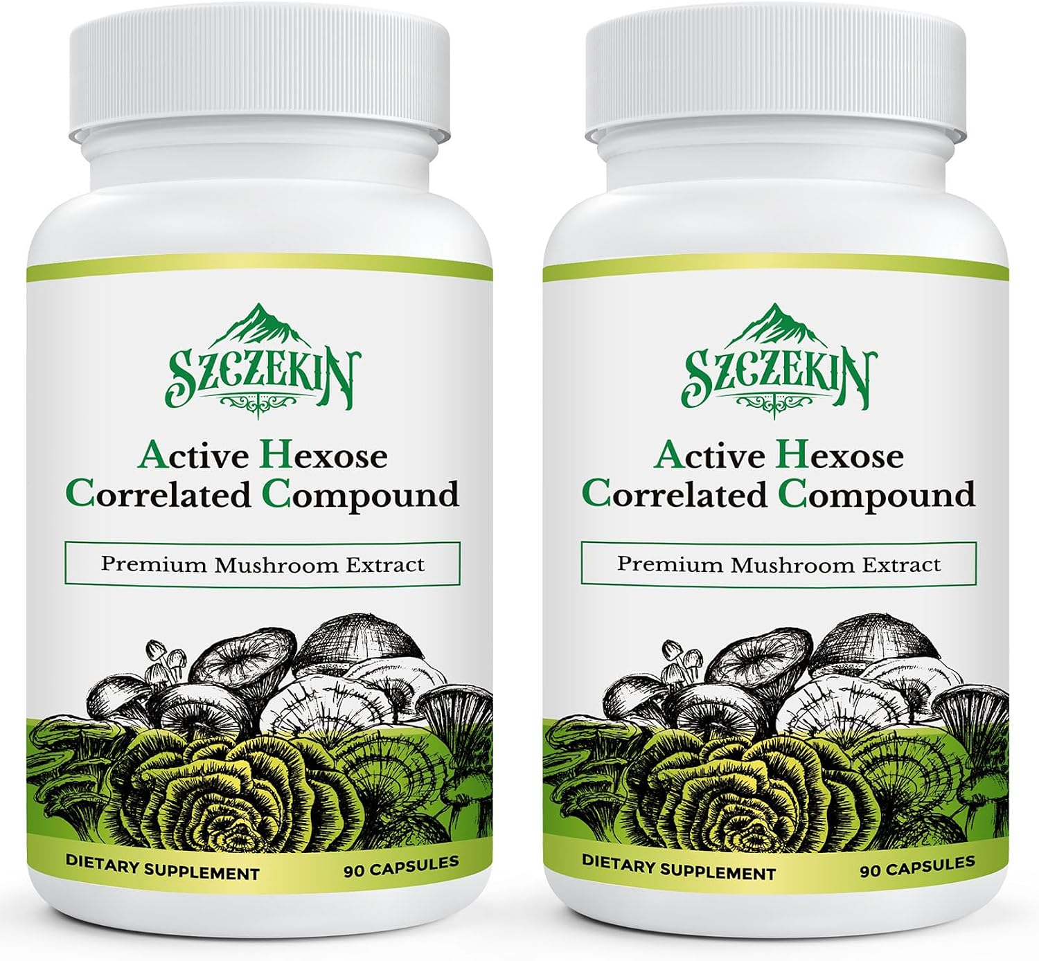 Detalle de SZCZEKIN Mushroom Supplement 1500 mg