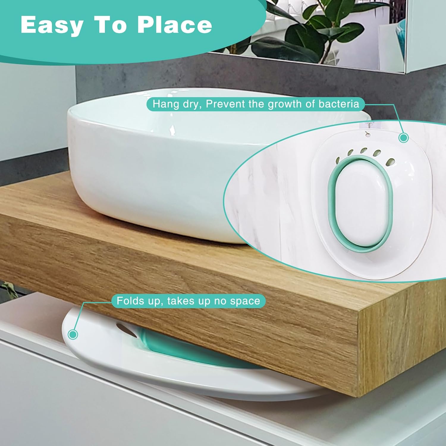 Detalle 2 de DEANIC Foldable Sitz Bath 300 lb capacity