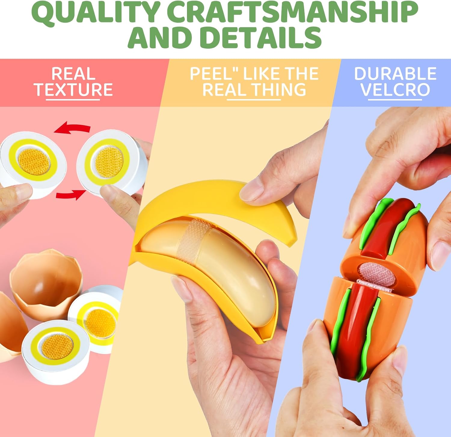 Thumbnail 4 de Shemira Cutting Play Food Set 100 pcs
