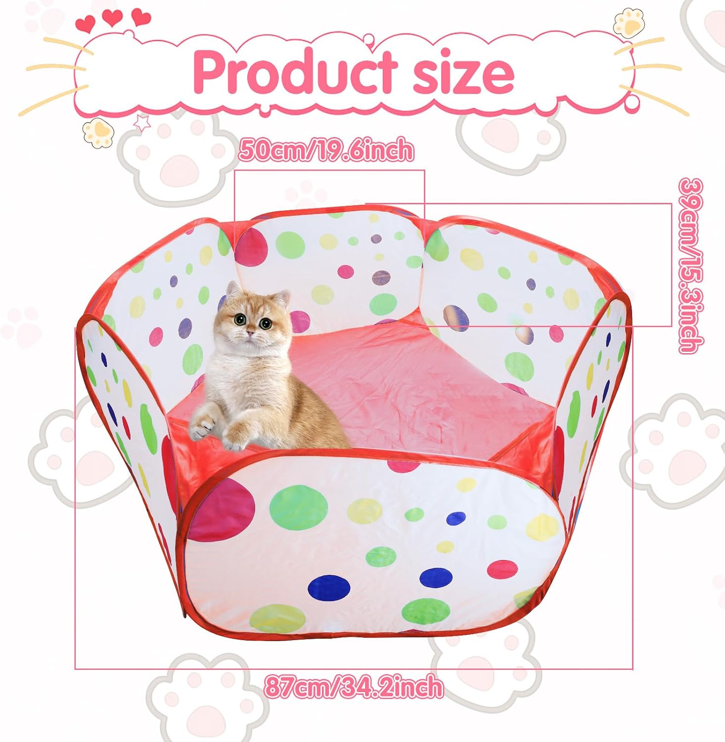 Thumbnail 1 de Cat Ball Pit, 39.37-Inch Diameter
