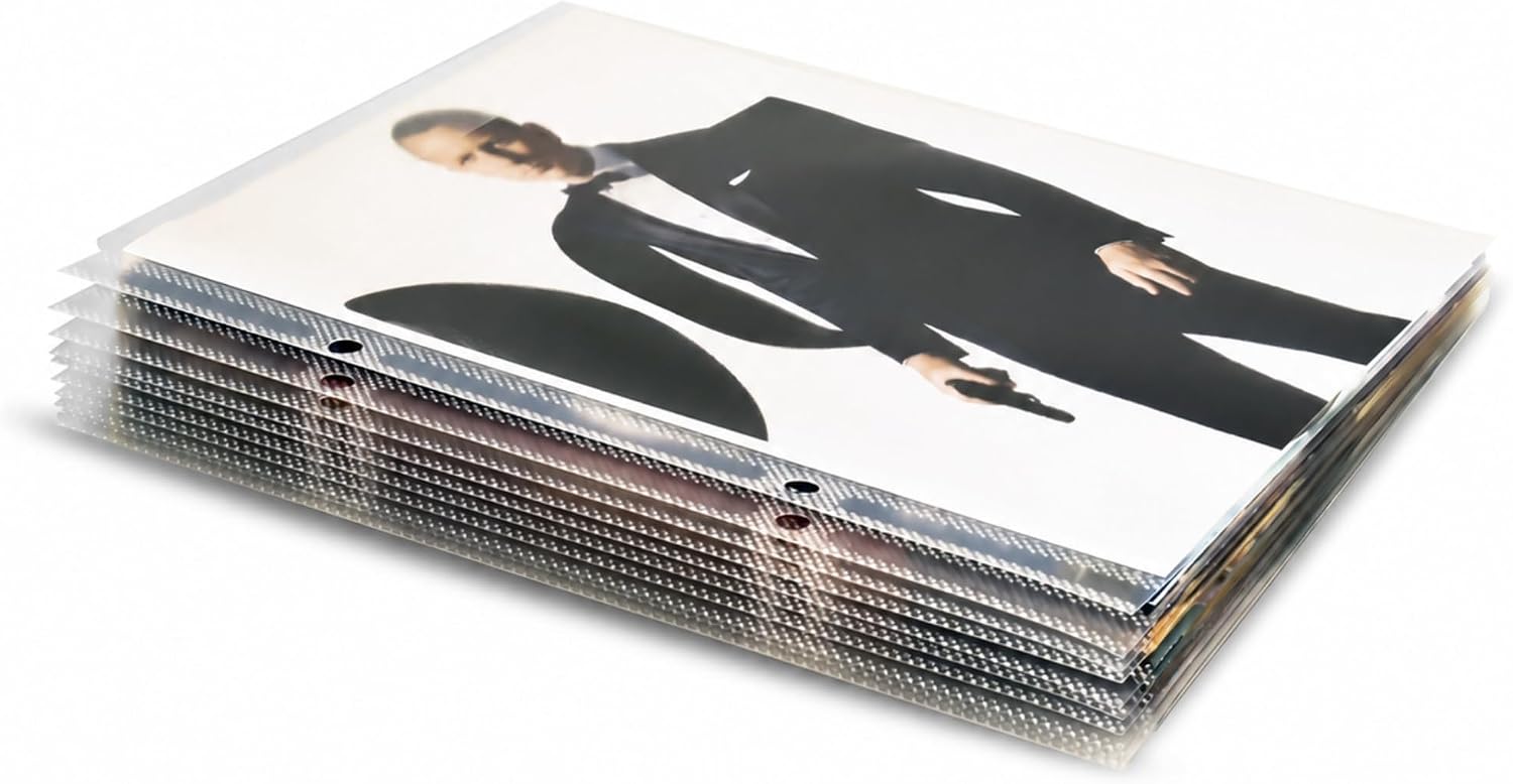 Detalle de Tarifold DVD Storage Binder Sleeves with Secure Closing Flap (Pack of 100)