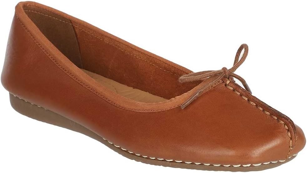 Thumbnail 1 de Clarks Damen Freckle IceBallerinas – stilvolle Glattleder-Classic mit verantwortungsvollem Leder