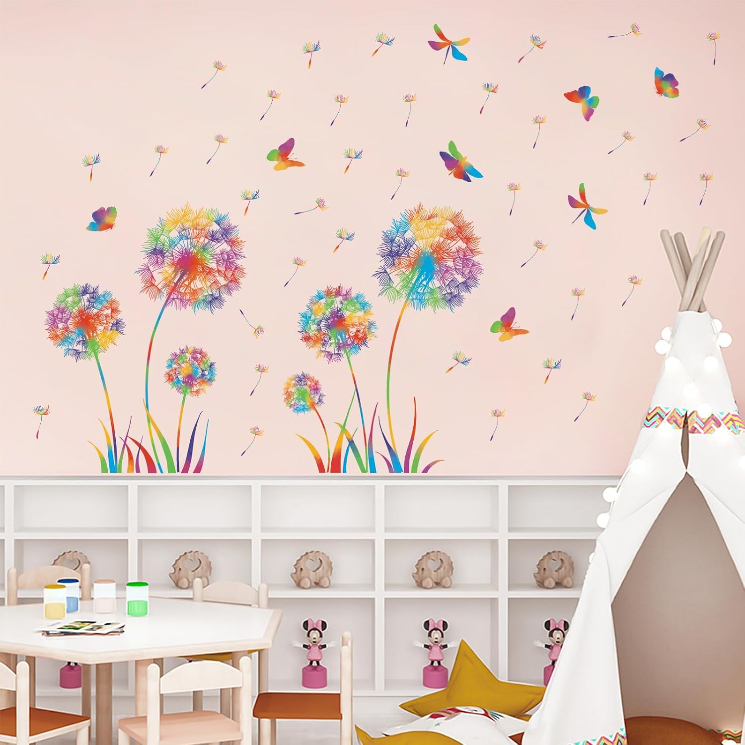 Thumbnail 1 de KAIRNE Pusteblume Wandsticker 90×28 cm 🌼