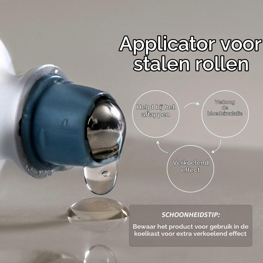 Detalle 2 de VILLAGE11FACTORY Hydro Boost Caffeine Eye Serum, 10% cafeïne, roll-on, 10 ml