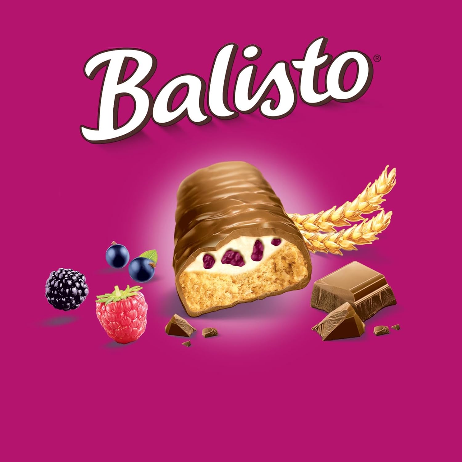 Detalle de Balisto Yoberry Schokoriegel 740g 🍫
