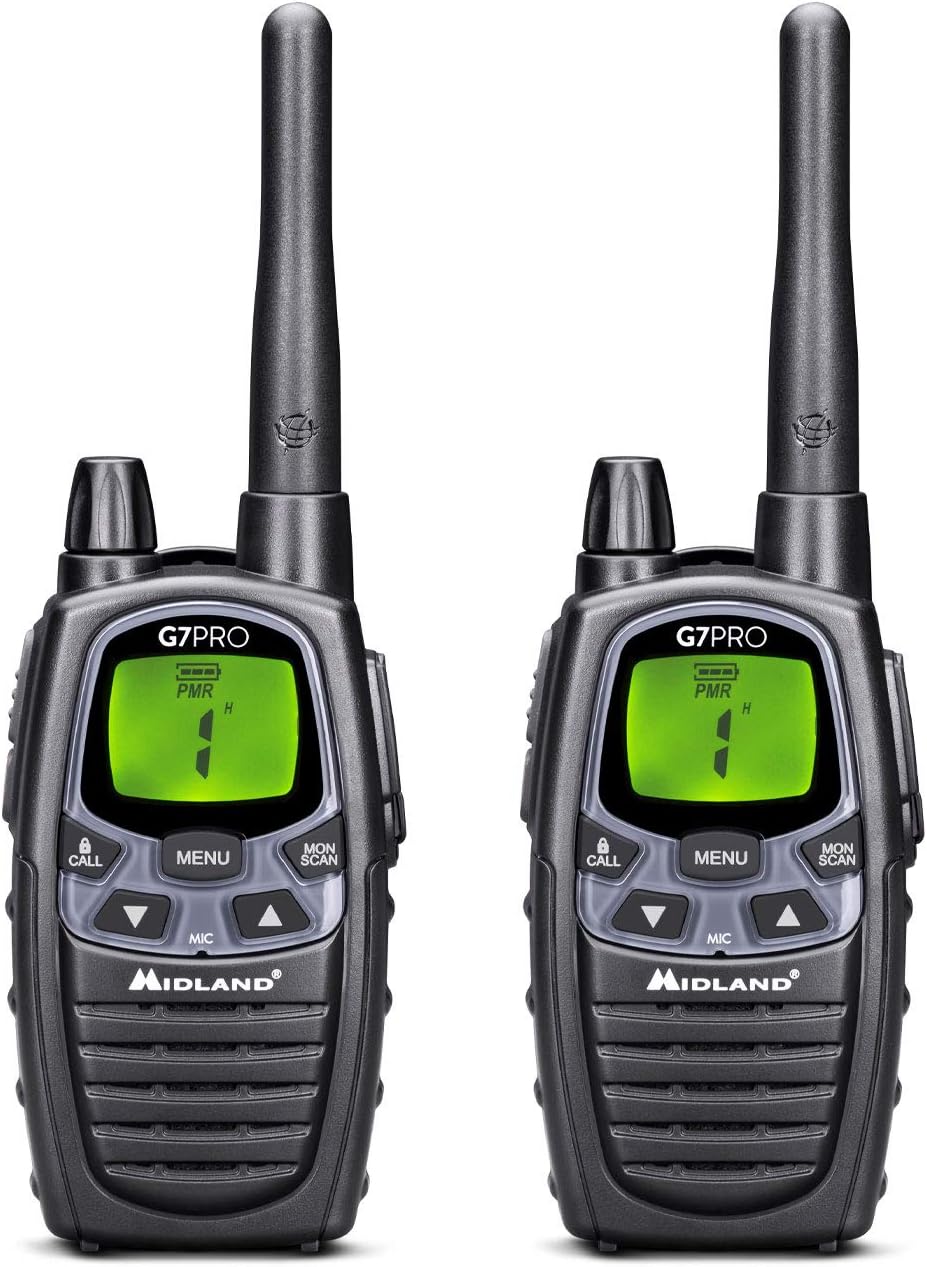 Detalle 2 de Midland G7 Pro C1090.15 – radiotelefon PMR446/LPD, 8 + 69 kanałów