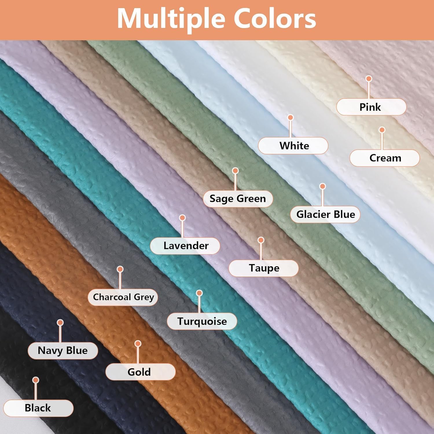 Detalle 1 de OVZME Shower Curtain, 100% Polyester