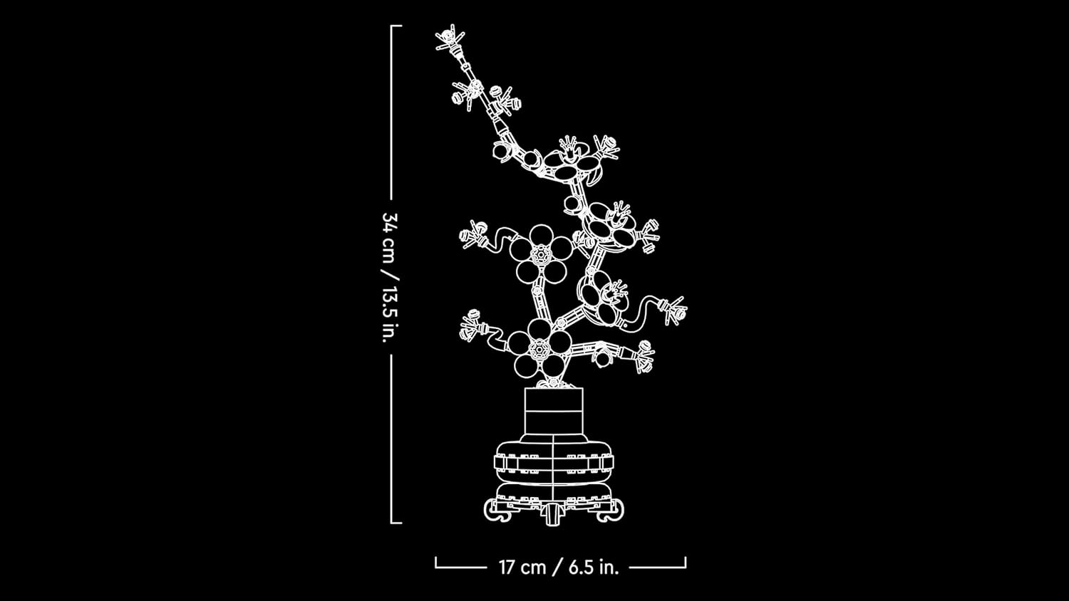 Thumbnail 6 de LEGO Flor de Ciruelo Botanicals 10369
