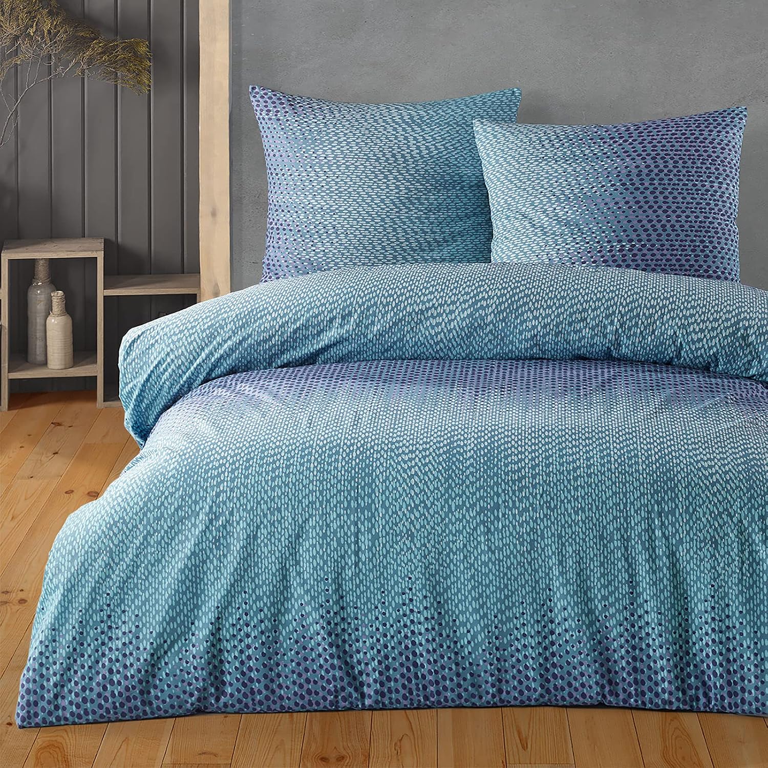 Detalle de Buymax Bettwäsche 135x200 Renforce 100% Baumwolle