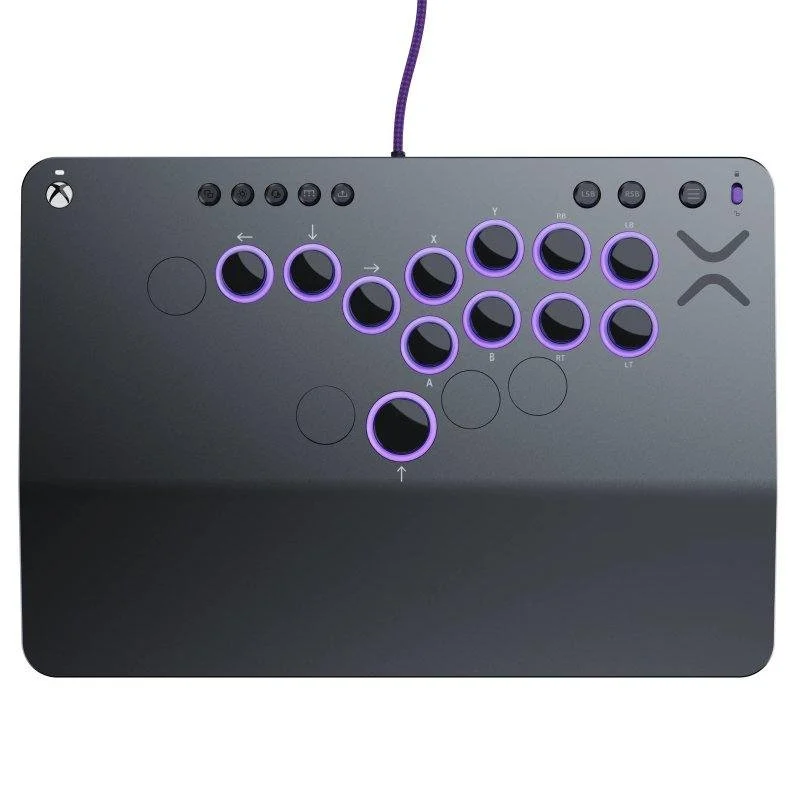 Detalle de Fightstick PDP Victrix Pro KO Leverless 16 Botones RGB – USB Series X/PC