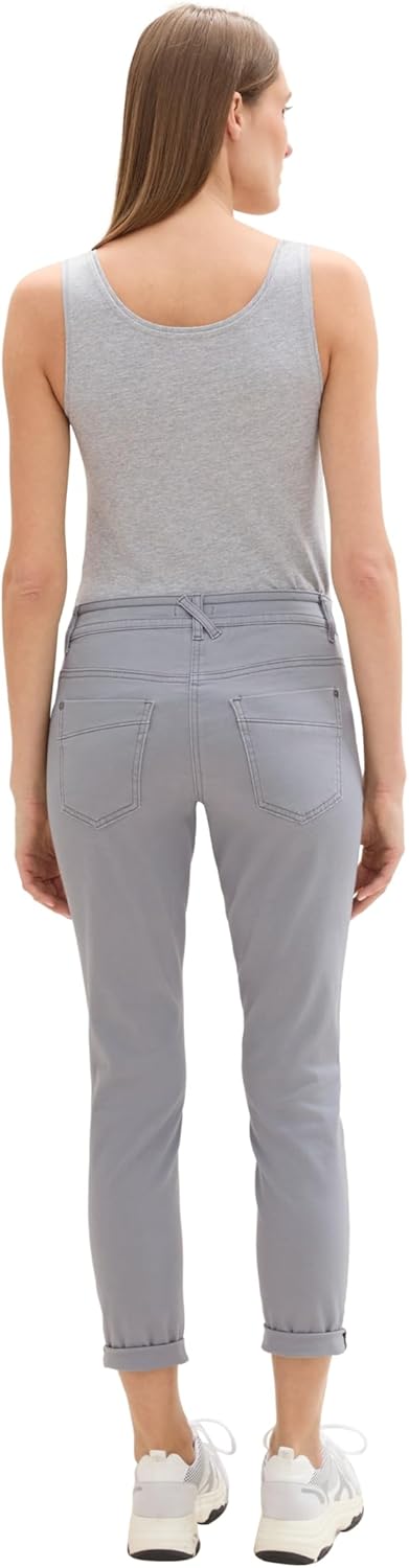 Thumbnail 2 de TOM TAILOR Damen Tapered Relaxed Hose mit Kordelzug – Bequeme Alltagsoption