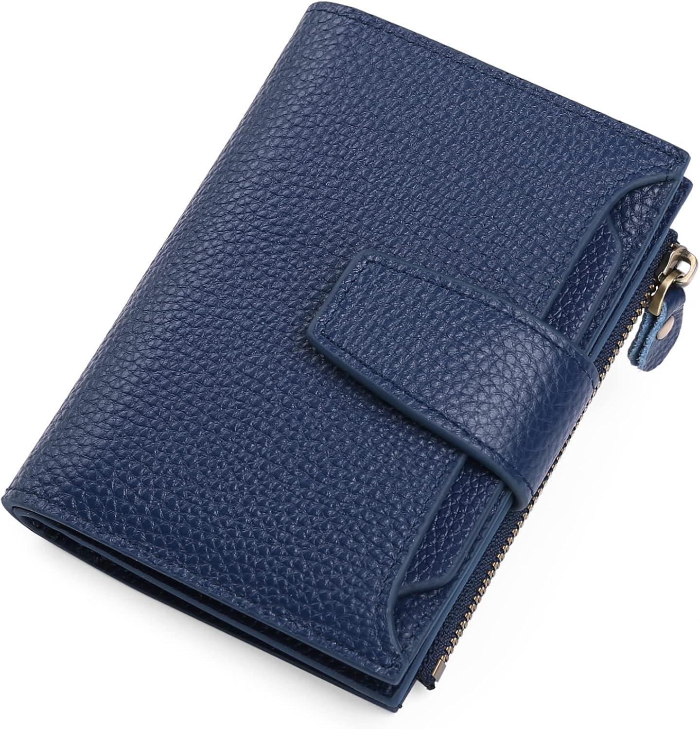 Detalle de SENDEFN RFID Leather Compact Bi-fold Wallet 5.12