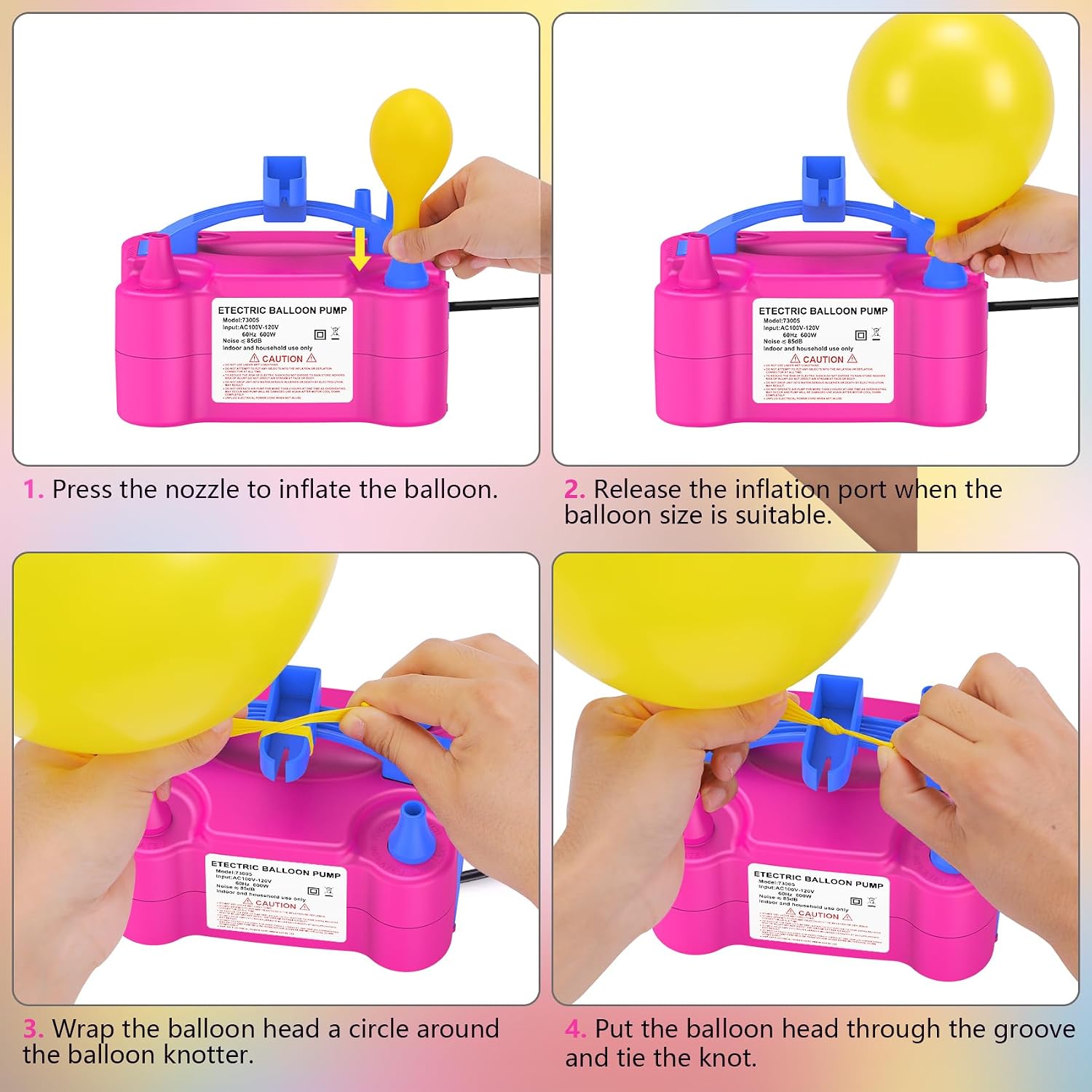 Thumbnail 1 de IDAODAN Electric Balloon Pump