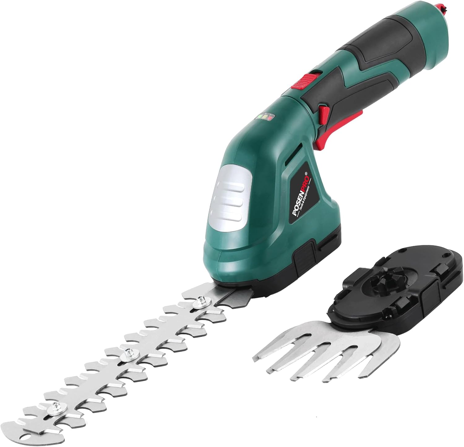 Detalle de POSENPRO cordless hedge trimmer 7.2V