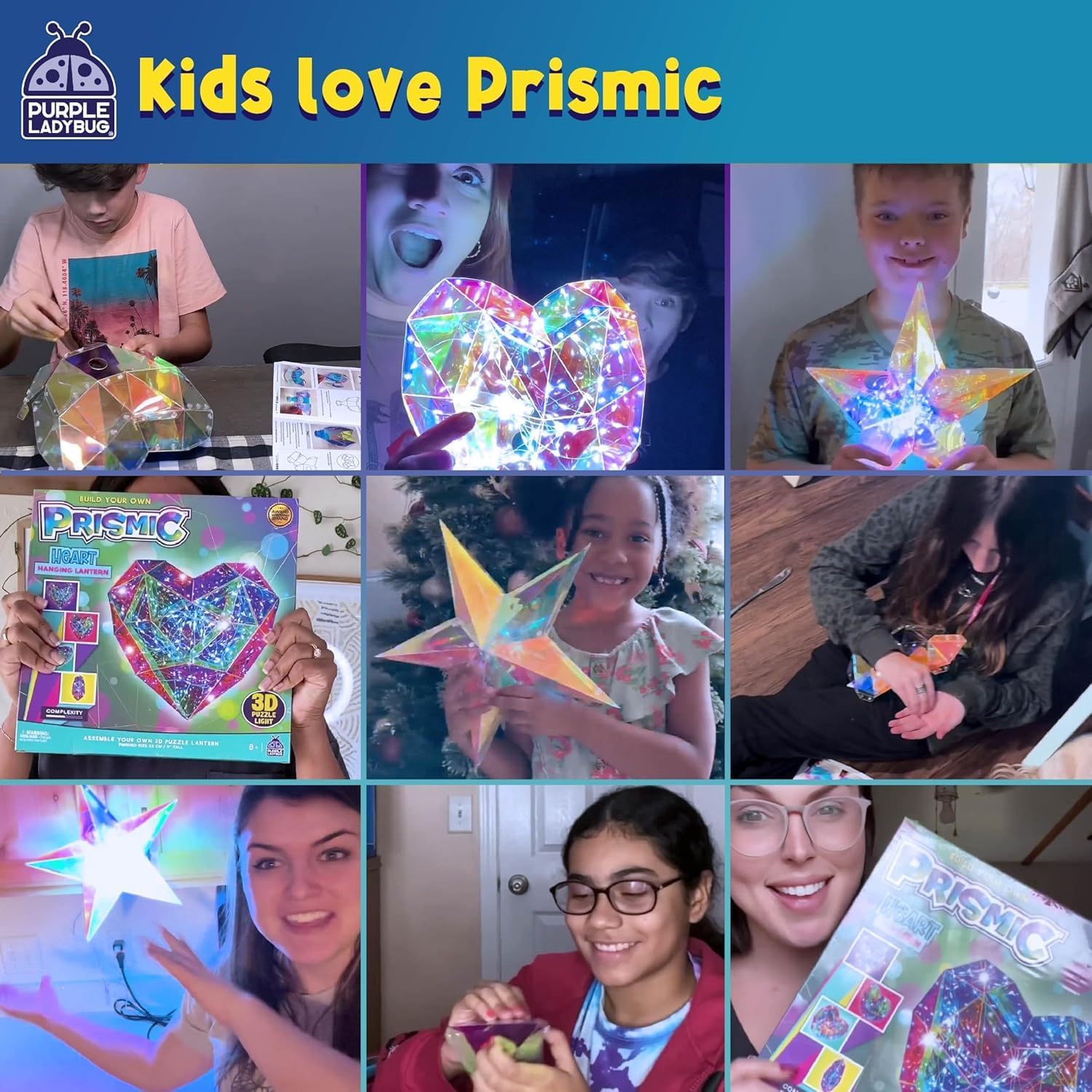 Thumbnail 6 de Purple Ladybug Make Your Own 3D Light Up Unicorn Craft Kit (ages 12+)