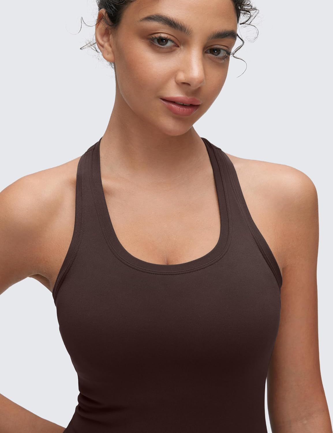 Thumbnail 2 de CRZ YOGA Butterluxe débardeur à dos nageur croisé pour femme, fitness, yoga sans manches