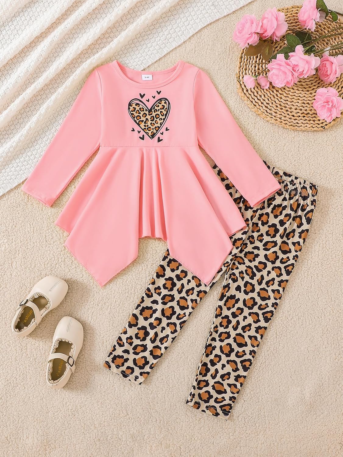 Detalle de Girls' Clothing Set, Cotton Blend