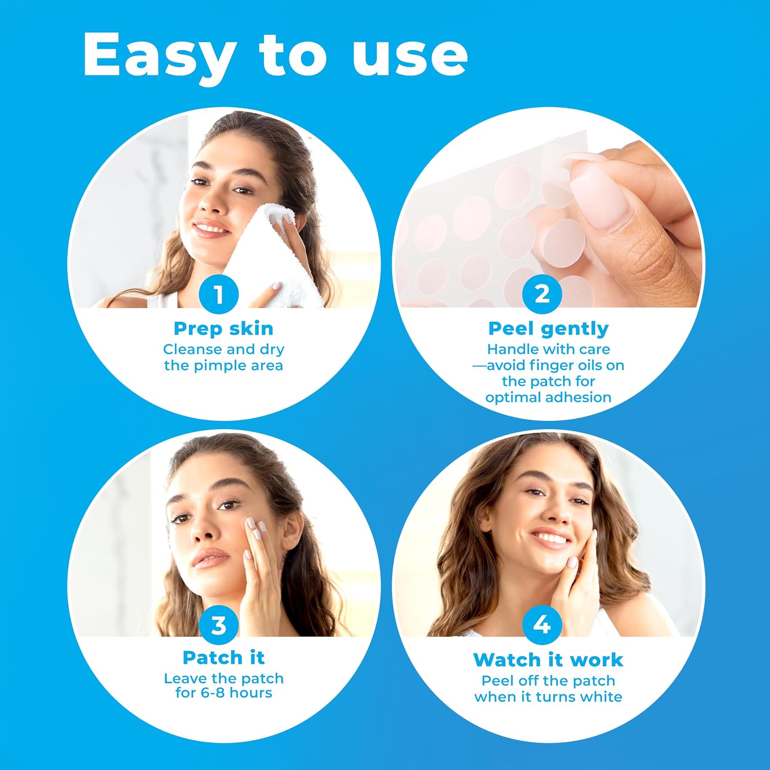 Thumbnail 5 de PatchRx Pimple Patches 240 Hydrocolloid Acne Patches 🩹