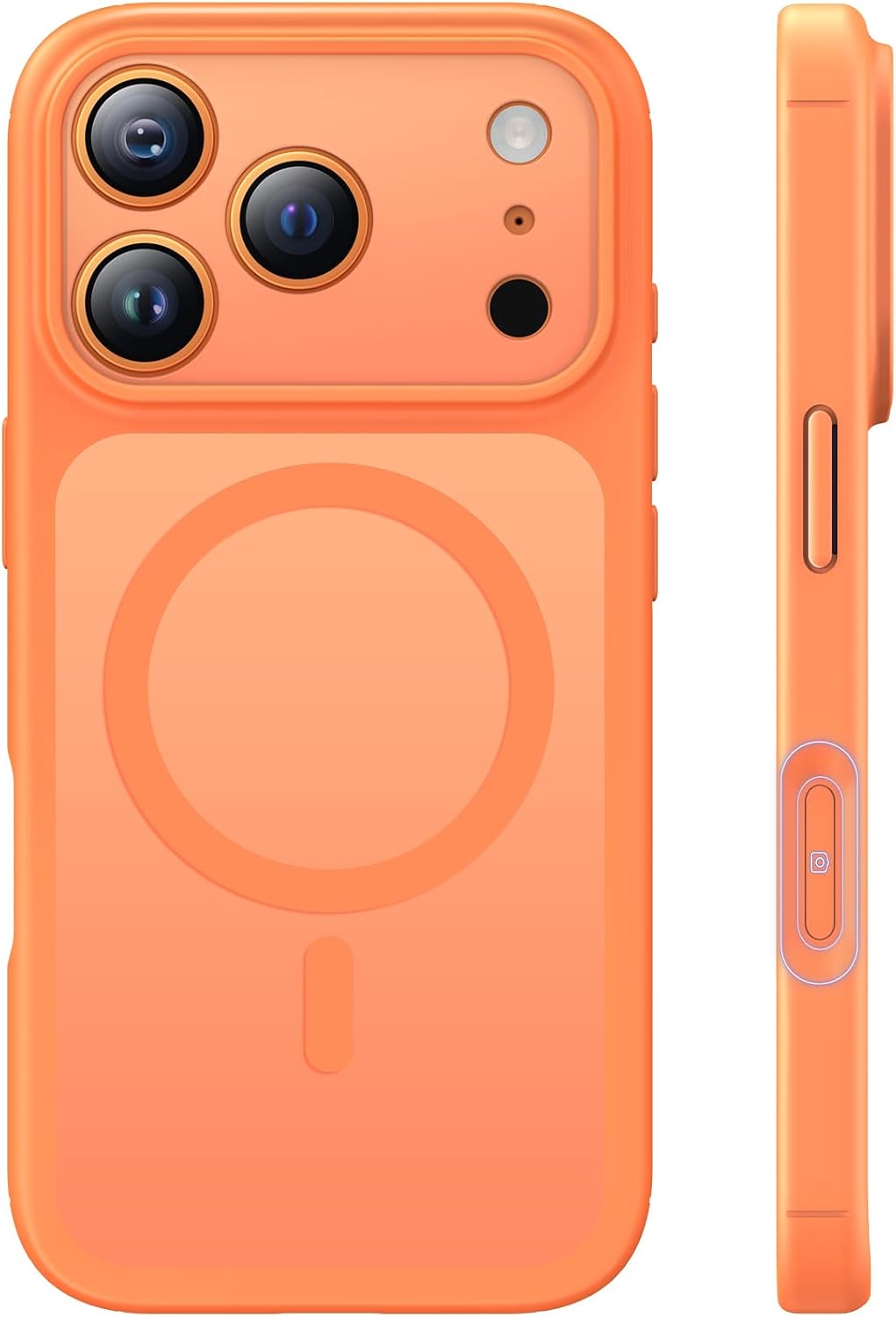 Thumbnail 6 de TAURI Magnetic for iPhone 17 Pro Case with Full Camera Protection (Camera Control Cover) – MagSafe Compatible, Matte Black