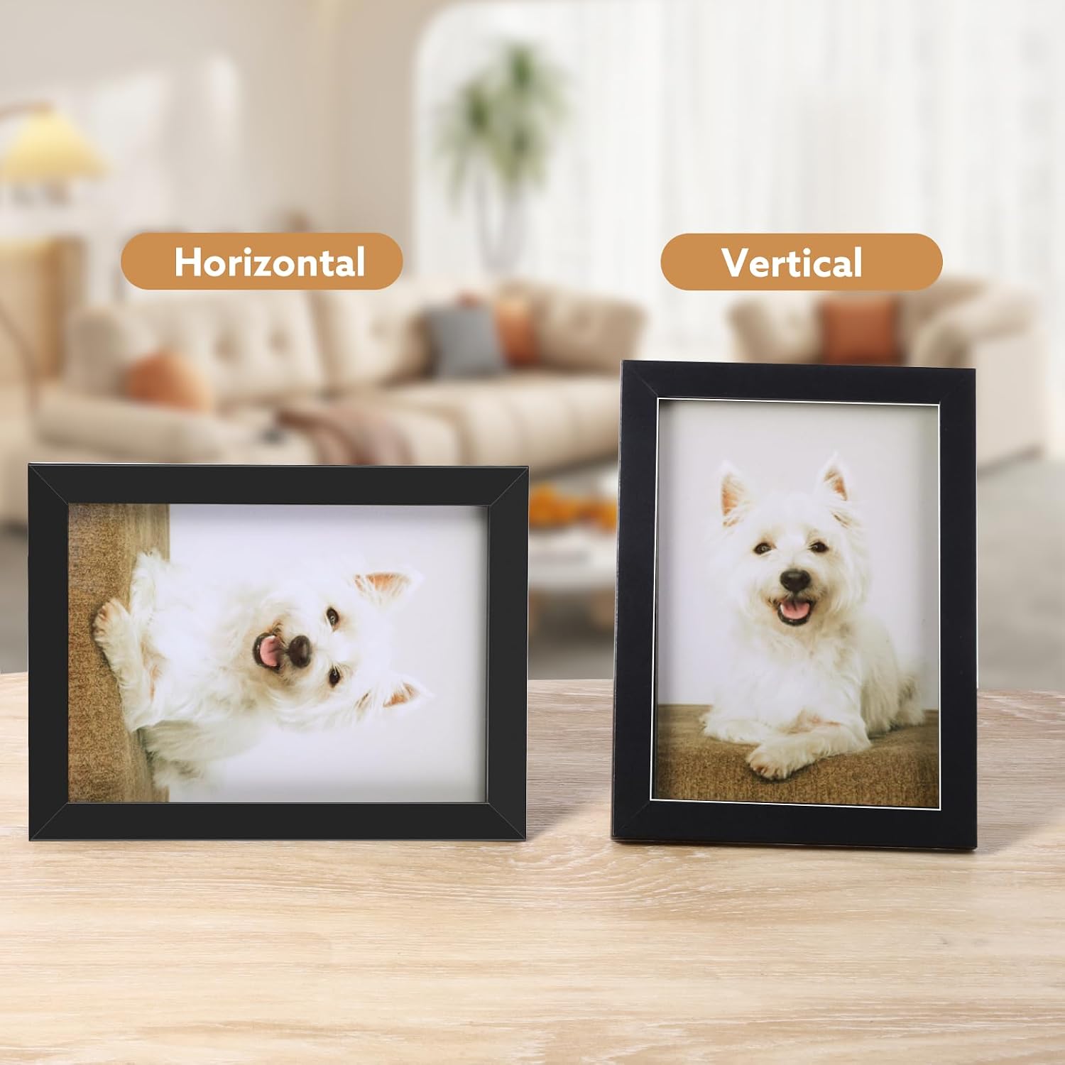 Thumbnail 6 de HuaJiao 7x5 Picture Frame 4 Pack
