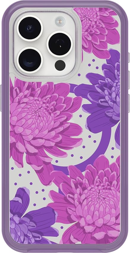 Detalle de Otterbox Symmetry Clear MagSafe para iPhone 15 Pro 🌼