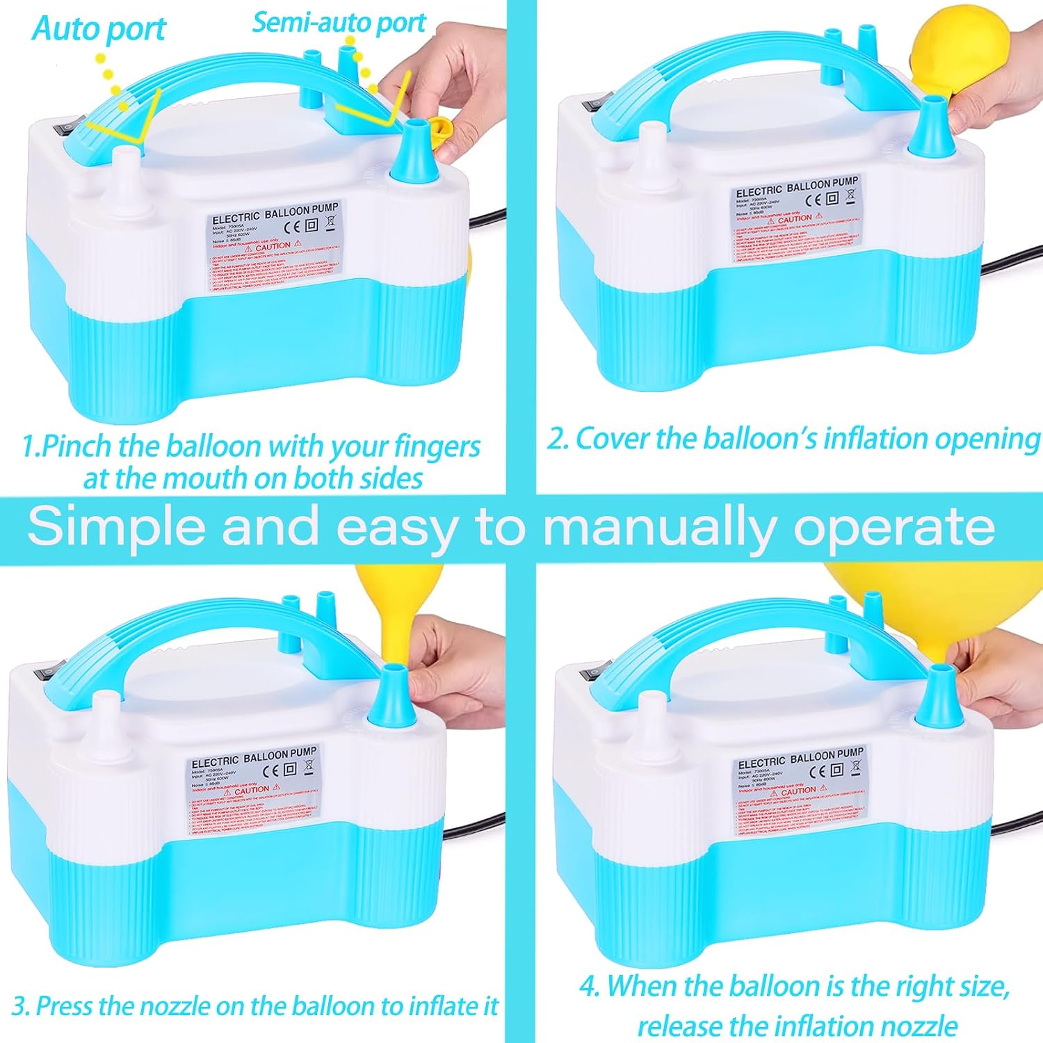 Thumbnail 5 de zikillya Electric Balloon Pump 600W
