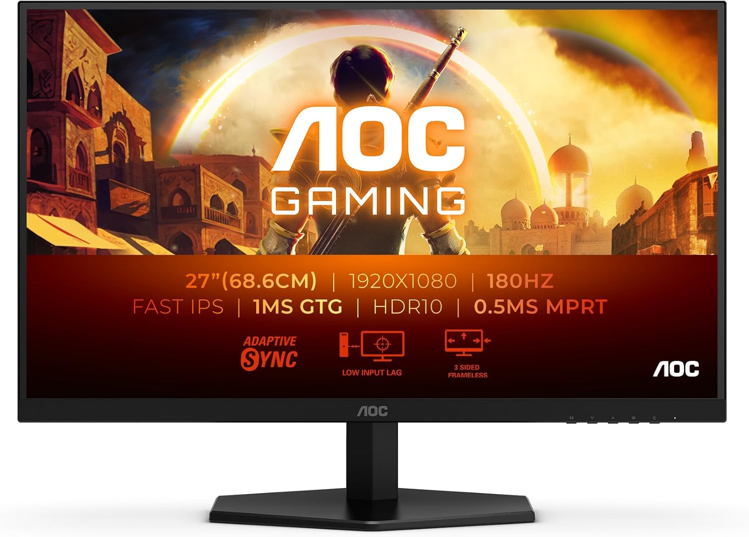 Thumbnail 6 de AOC CU34G2XPD Curved-Monitor 34 Zoll