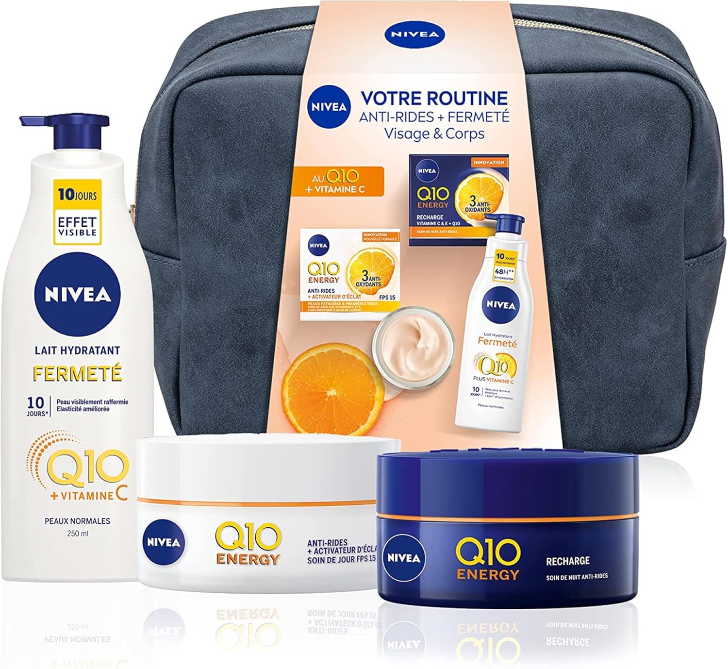 Thumbnail 6 de NIVEA Coffret Visage Q10 Energy : routine anti-rides jour FPS15 + nuit énergisante à la vitamine C