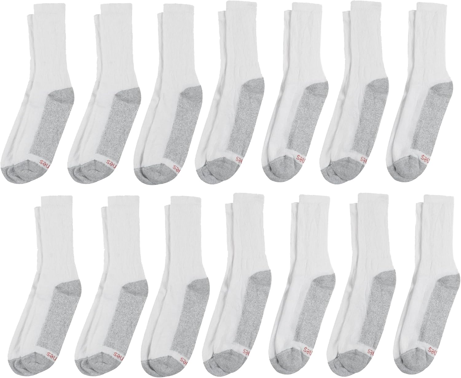 Thumbnail 1 de Hanes Double Tough Socks Crew 12-14