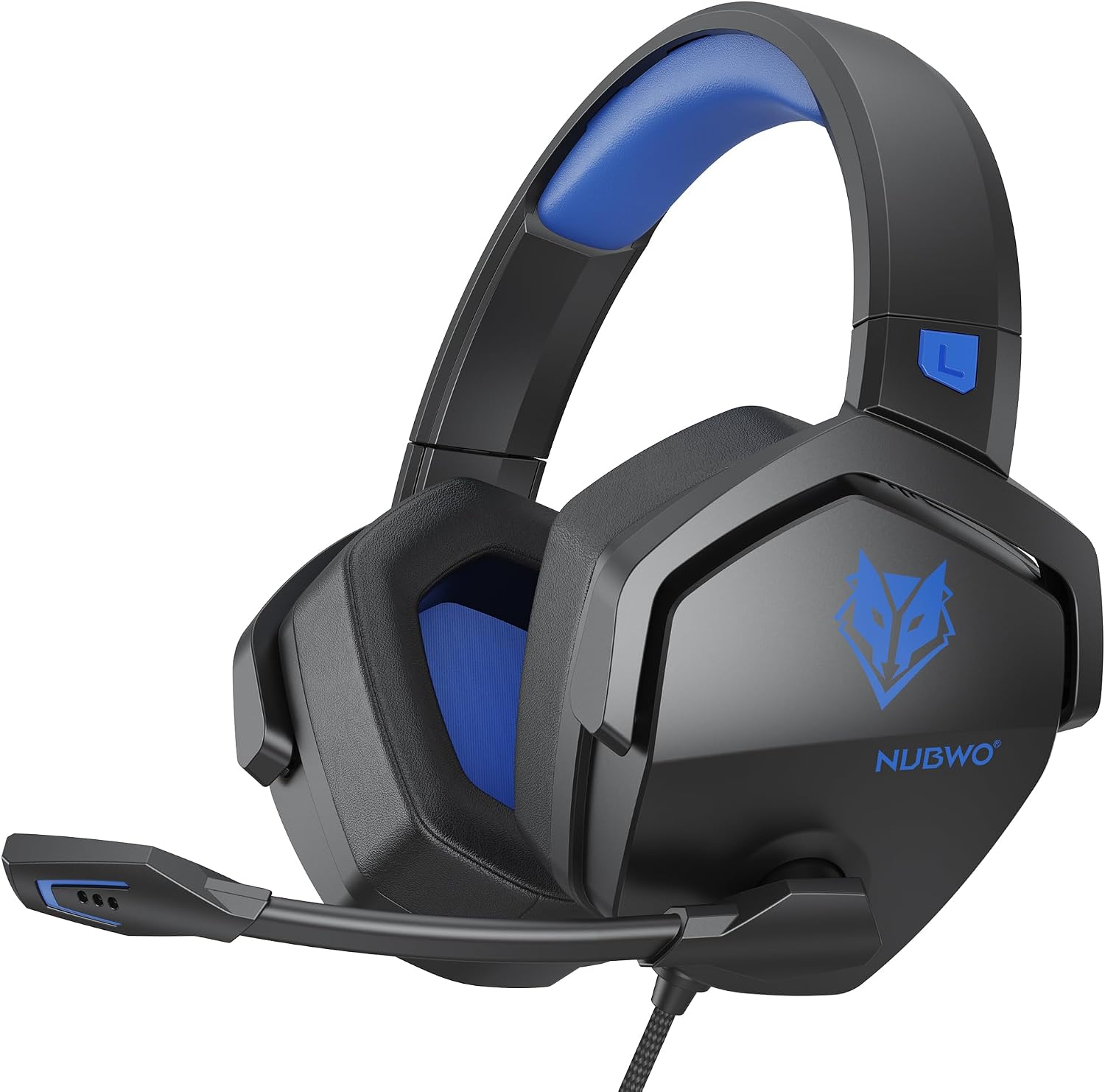 Detalle de NUBWO N16 wired gaming headset with mic (3.5mm) for Xbox, PS5, PC, Switch and more