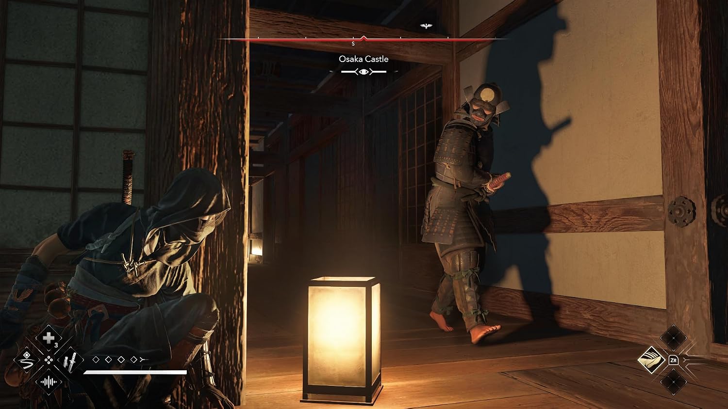 Detalle de Assassin's Creed Shadows (Switch 2) – Ubisof t presenta una experiencia única en Nintendo Switch 2