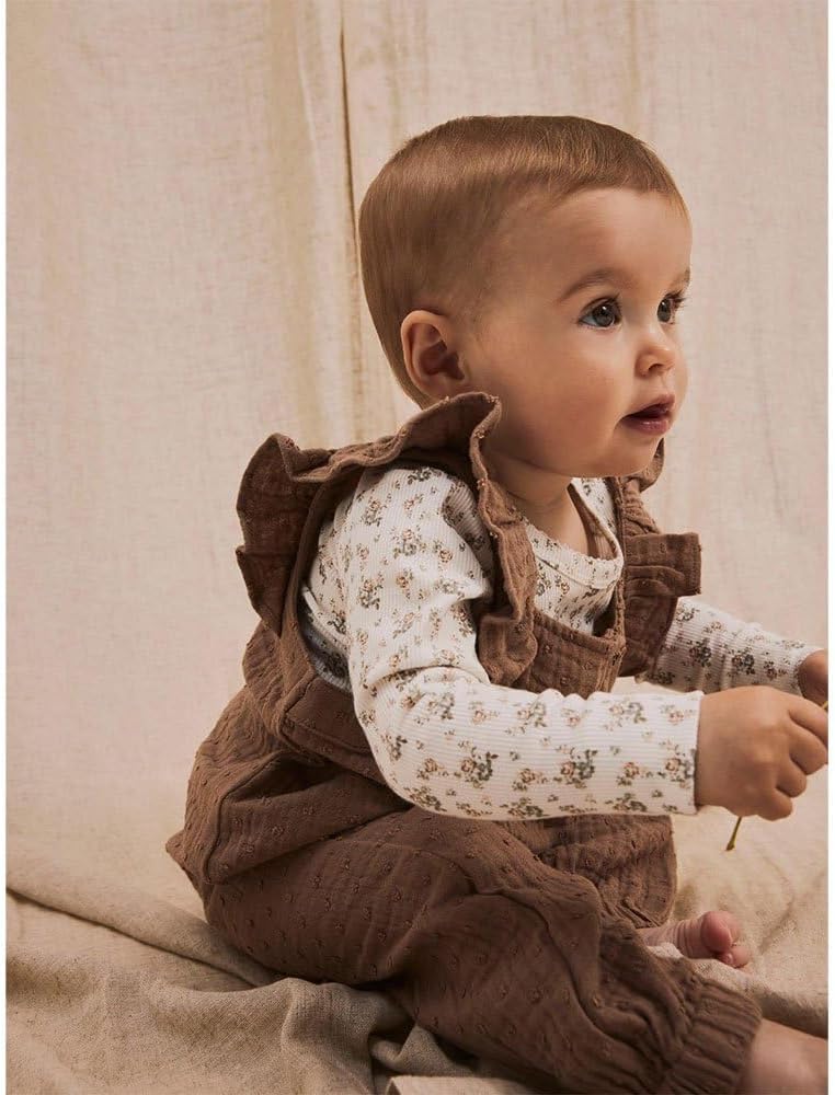 Detalle de NAME IT Baby – Mädchen Nbfgago Ls Slim Body Lil Noos Langarmbody (1er Pack)