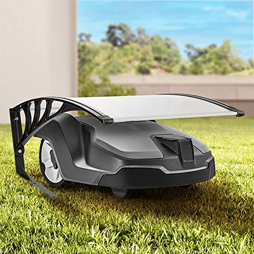 Detalle 2 de Arebos Robot Cortacésped Resistente al Aire Libre