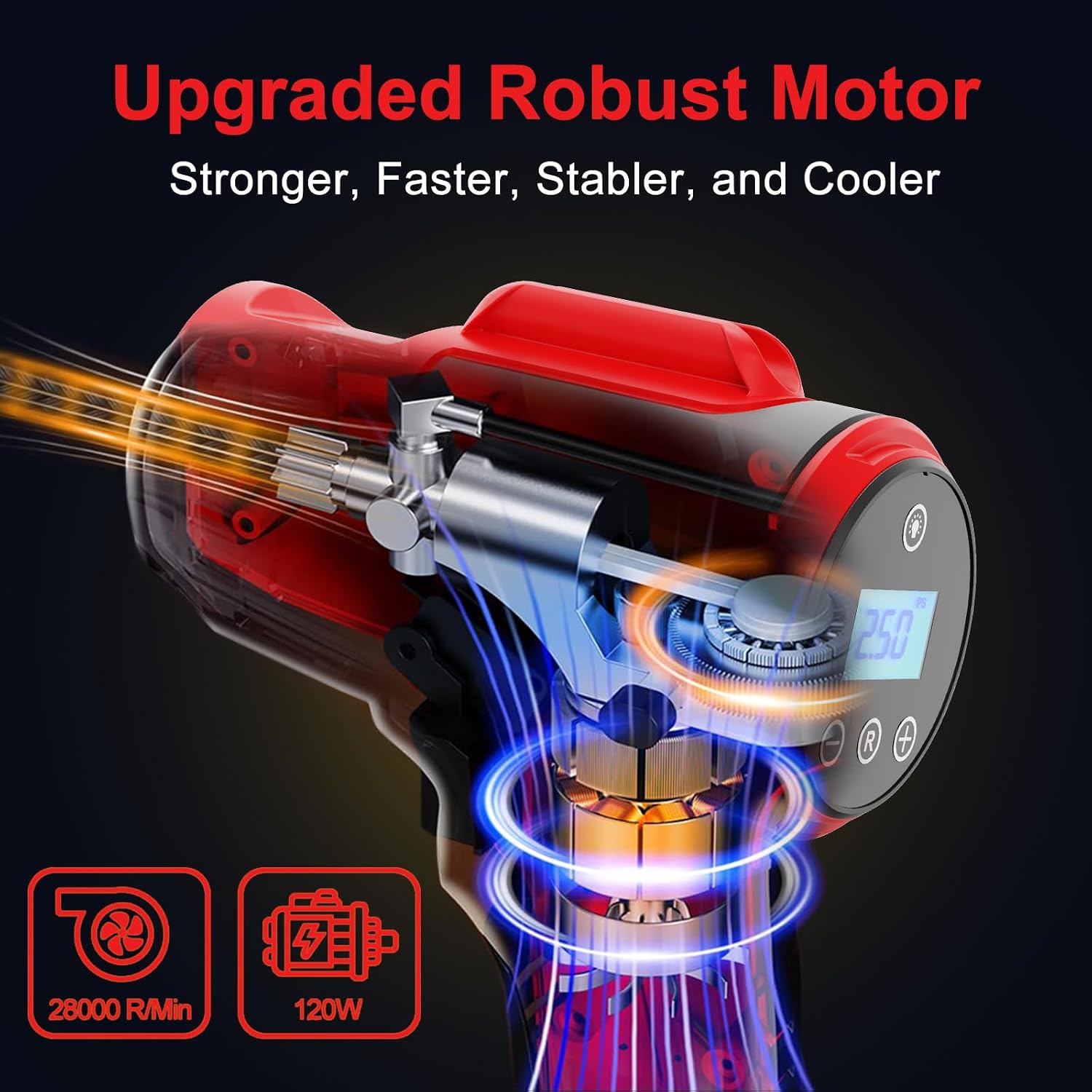 Thumbnail 3 de EAFCar Cordless Tyre Inflator 150 PSI ⛽