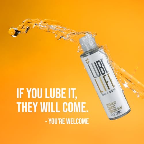 Thumbnail 7 de LubeLife Water-Based Lubricant — 8 fl oz Travel Size, Toy-Safe & Non-Staining