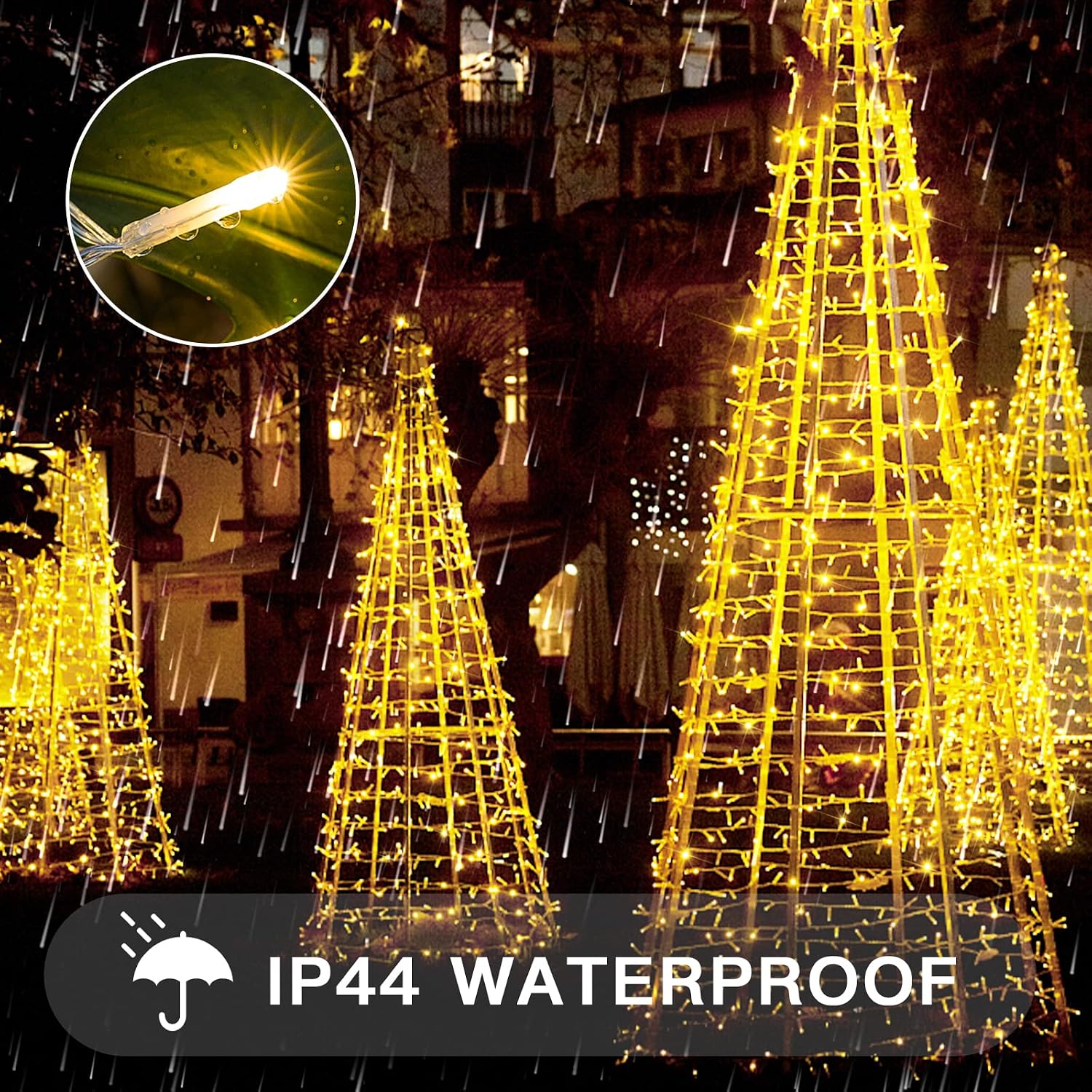 Thumbnail 6 de SUDDUS SD-200STRWW String Lights, 200 Warm White LEDs, Remote and 8 Modes