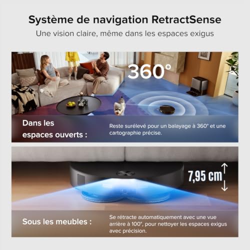 Thumbnail 7 de roborock Saros 20 Neo Robot Aspirateur Laveur — Nettoyage puissant sans enchevêtrement
