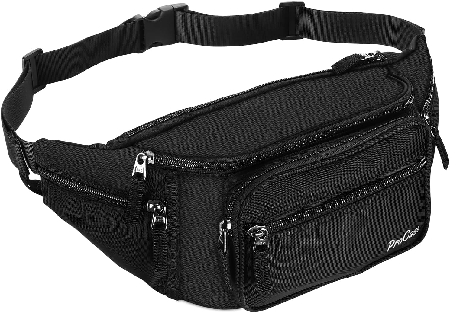 Detalle de ProCase Große Bauchtasche 6 Taschen
