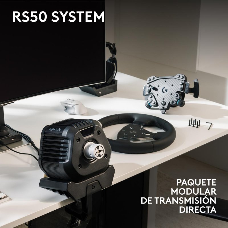 Thumbnail 1 de Logitech G RS50 System Direct Drive 8 N·m | 3 piezas para simracing (Xbox/PC)