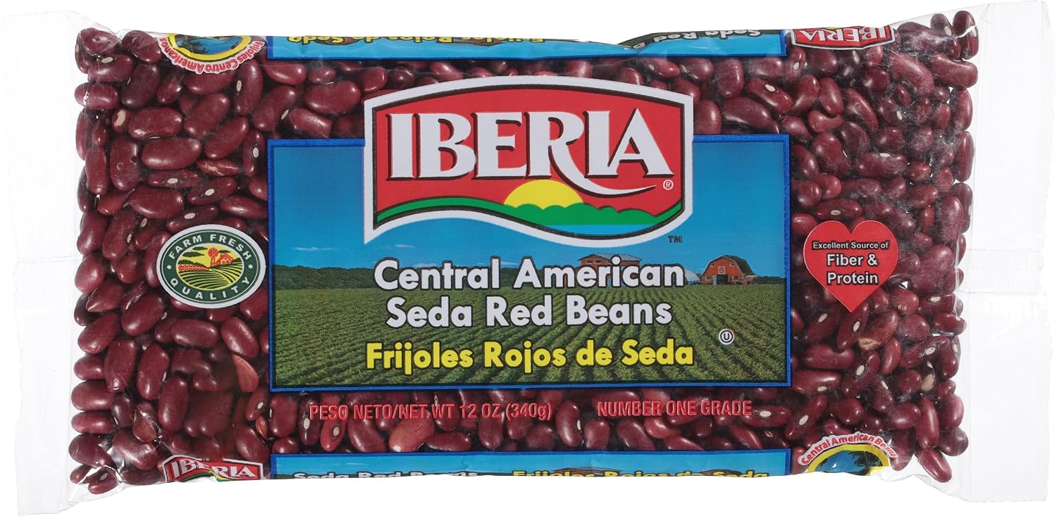 Detalle 1 de Iberia 210066 Central American Seda Red Beans, 1.5-Pound Pack