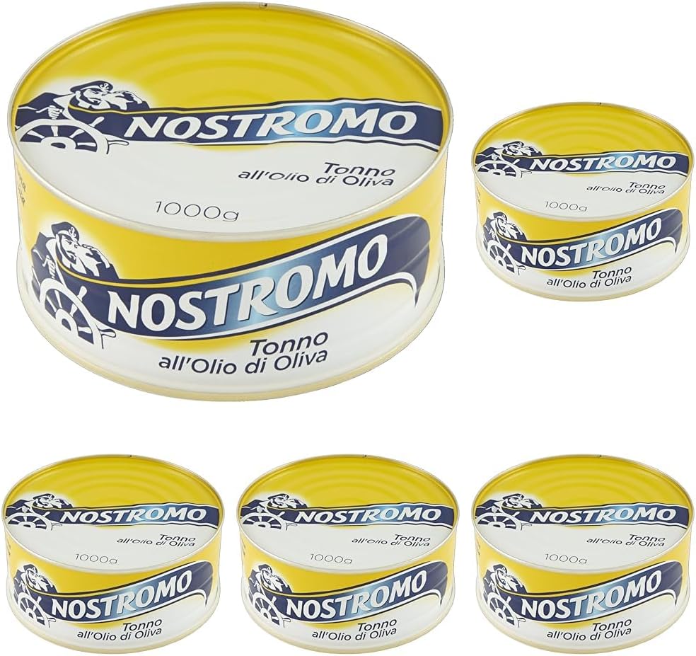 Thumbnail 6 de Nostromo Tonno all’Olio di Oliva 1kg – Lattina Maxi, Proteine e Semplicità senza Conservanti